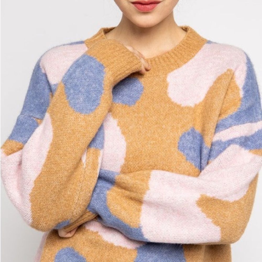 En merci abstract sweater